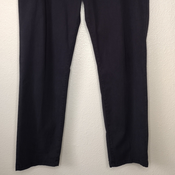 Everlane Men's Black Cotton Blend Flat Front Casual Chino Dress Pants Sz 38 - Picture 5 of 16